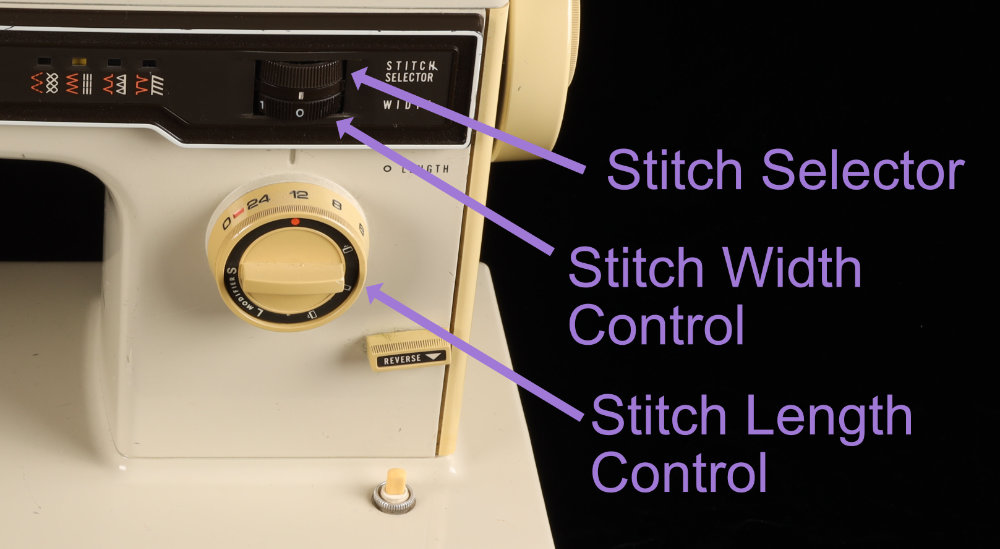 Kenmore Stitch Controls