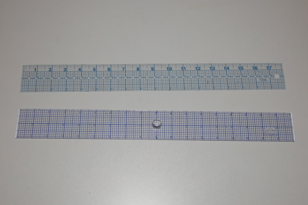 Rulers2 2 clear rulers for sewing