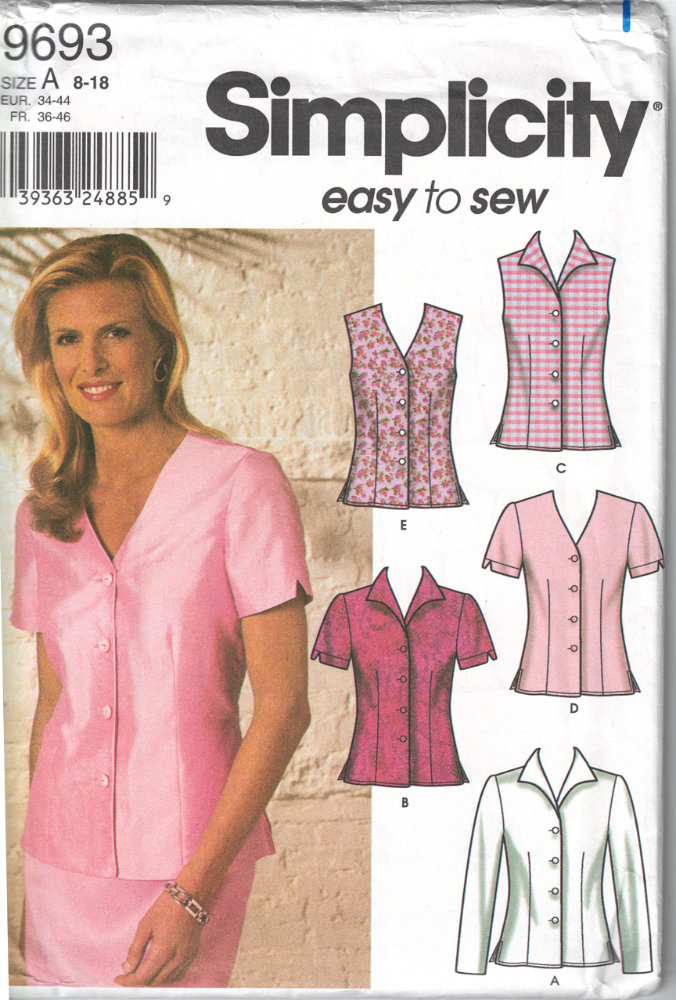 Simplicity 9693 Front