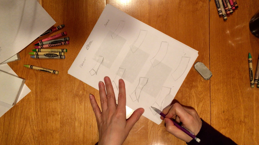 Sketching Ideas - Brainstorming belt Ideas